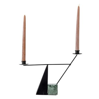 Candlesticks and candle holders - Jayda Candle Holder, Green, Iron  - BLOOMINGVILLE MULTIBRAND HOUSE