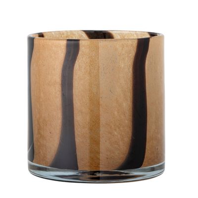 Bougeoirs et photophores - Liberty Photophore, Marron, Verre - BLOOMINGVILLE MULTIBRAND HOUSE