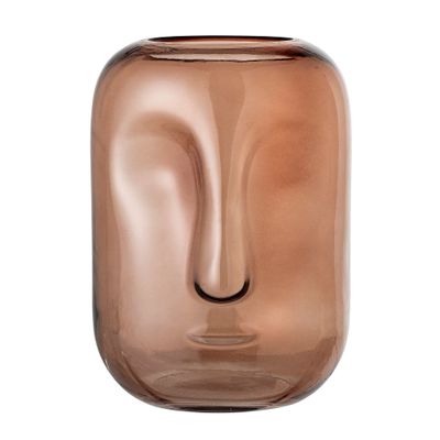 Vases - Amida Vase, Marron, Verre  - BLOOMINGVILLE MULTIBRAND HOUSE