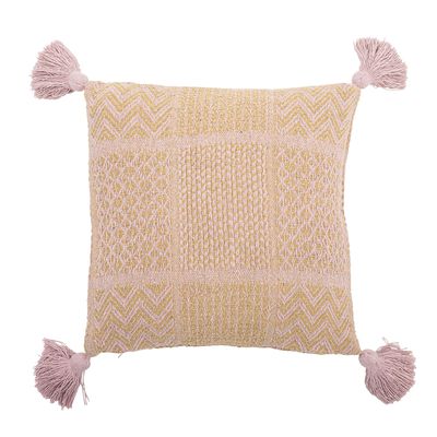 Cushions - Rodion Cushion, Rose, Recycled Cotton  - BLOOMINGVILLE MULTIBRAND HOUSE
