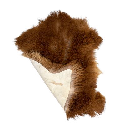 Fabrics - Abo Skin, Brown, Lambskin  - BLOOMINGVILLE MULTIBRAND HOUSE