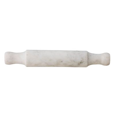 Kitchen utensils - Havea Rolling Pin, White, Marble  - BLOOMINGVILLE MULTIBRAND HOUSE