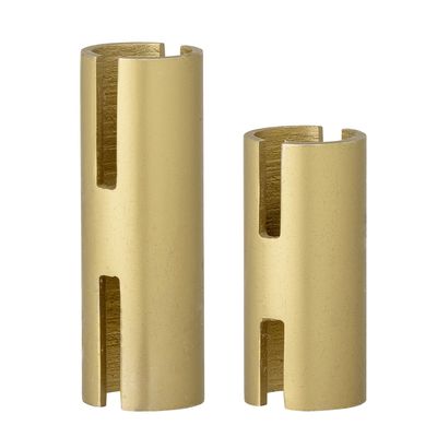 Bougeoirs et photophores - Hatice Bougeoir, Or, Métal Set of 2 - BLOOMINGVILLE MULTIBRAND HOUSE