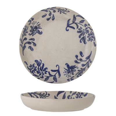 Bowls - Petunia Bowl, Blue, Stoneware - CREATIVE COLLECTION