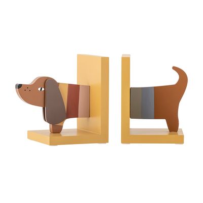 Objets de décoration - Charlie Serre-livres, Jaune, FSC®100%, MDF Set of 2 - BLOOMINGVILLE MINI