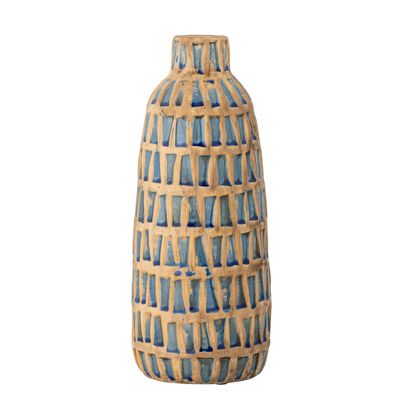 Vases - Mayann Vase déco, Blue, Terre cuite  - CREATIVE COLLECTION