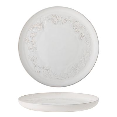 Couverts & ustensiles de cuisine - Winter Assiette de service, Nature, Grès - BLOOMINGVILLE MULTIBRAND HOUSE