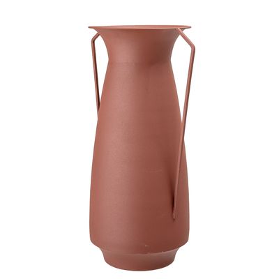 Vases - Rikkegro Vase, Brown, Metal  - BLOOMINGVILLE MULTIBRAND HOUSE