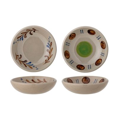 Bols - Peline Bol, Blue, Grès Set of 2 - CREATIVE COLLECTION