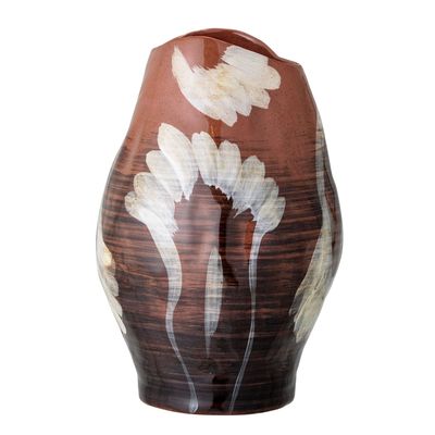 Vases - Obsa Vase, Brown, Stoneware - BLOOMINGVILLE MULTIBRAND HOUSE