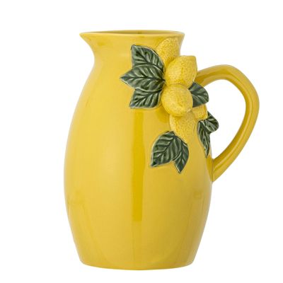 Carafes - Limone Jug, Yellow, Stoneware - CREATIVE COLLECTION