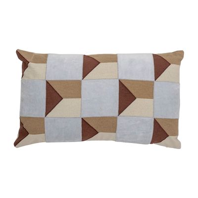 Cushions - Corinna Cushion, Blue, Cotton - BLOOMINGVILLE MULTIBRAND HOUSE