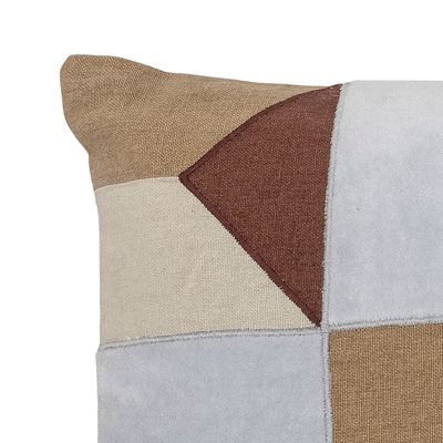 Cushions - Corinna Cushion, Blue, Cotton  - BLOOMINGVILLE MULTIBRAND HOUSE