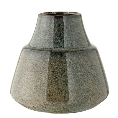 Vases - Berna Vase, Verte, Grès - BLOOMINGVILLE MULTIBRAND HOUSE