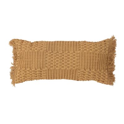 Cushions - Janvi Cushion, Yellow, Cotton - CREATIVE COLLECTION