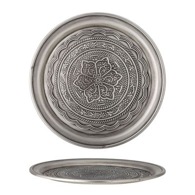 Trays - Maze Tray, Silver, Metal - BLOOMINGVILLE MULTIBRAND HOUSE