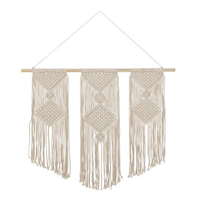 Other wall decoration - Philipa Wall Decor, White, Cotton - BLOOMINGVILLE MULTIBRAND HOUSE