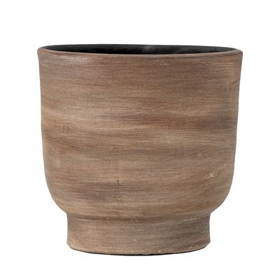 Flower pots - Venca Deco Flowerpot, Brown, Terracotta - BLOOMINGVILLE MULTIBRAND HOUSE