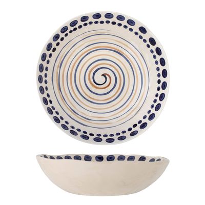 Bowls - Shama Bowl, Orange, Stoneware - BLOOMINGVILLE MULTIBRAND HOUSE