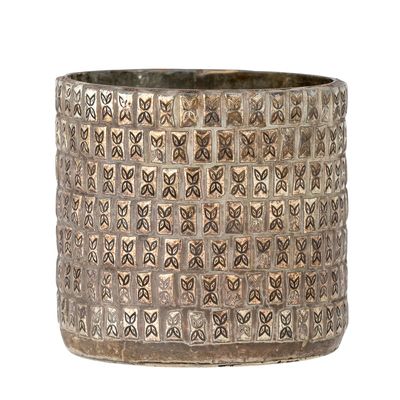 Bougeoirs et photophores - Federika Photophore, Or, Verre recyclé - BLOOMINGVILLE MULTIBRAND HOUSE