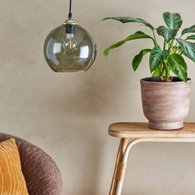 Hanging lights - Alber Pendant Lamp, Green, Glass  - BLOOMINGVILLE MULTIBRAND HOUSE