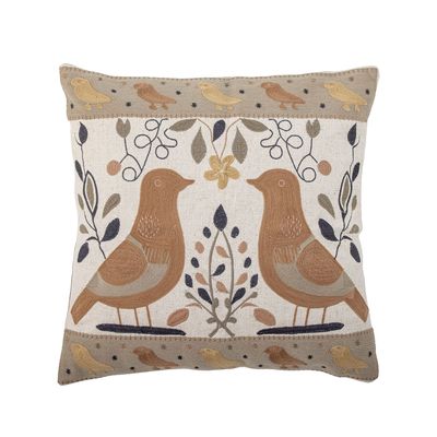 Cushions - Vasto Cushion, Nature, Cotton - BLOOMINGVILLE MULTIBRAND HOUSE