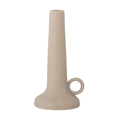 Candlesticks and candle holders - Kin Candle Holder, Nature, Stoneware  - BLOOMINGVILLE MULTIBRAND HOUSE