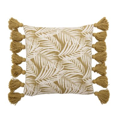 Cushions - Isser Cushion, Green, Cotton - CREATIVE COLLECTION