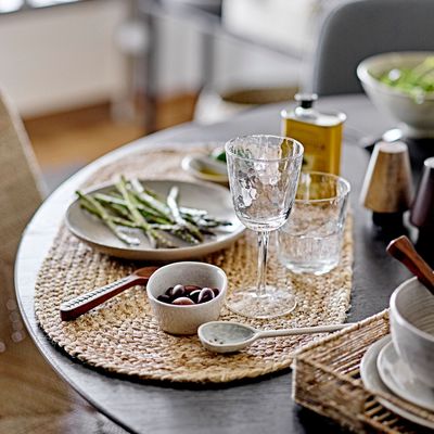 Glass - Asali Wine Glass, Clear, Glass Set of 4 - BLOOMINGVILLE MULTIBRAND HOUSE