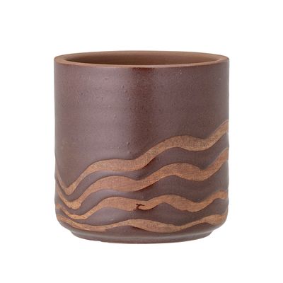 Pots de fleurs - Haakon Pot de fleurs déco, Marron, Terre cuite - BLOOMINGVILLE MULTIBRAND HOUSE