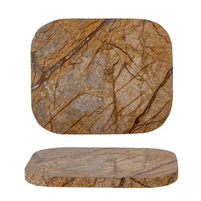 Couverts & ustensiles de cuisine - Deborah Planche de service, Marron, Marbre - BLOOMINGVILLE MULTIBRAND HOUSE