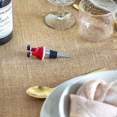 Accessoires pour le vin - Lynn Bouchon à vin, Rouge, Verre  - BLOOMINGVILLE MULTIBRAND HOUSE