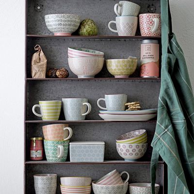 Couverts & ustensiles de cuisine - Patrizia Boîte à beurre, Blue, Grès  - BLOOMINGVILLE MULTIBRAND HOUSE