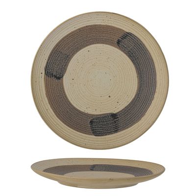 Assiettes au quotidien - Solange Assiette, Nature, Grès - BLOOMINGVILLE MULTIBRAND HOUSE