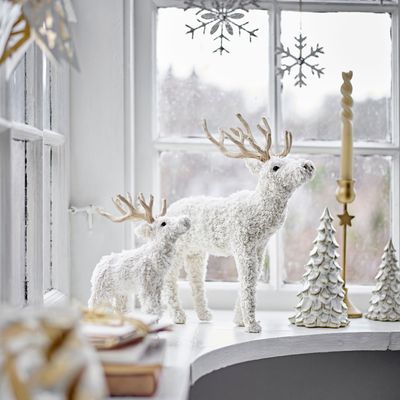 Objets de décoration - Auden Arbre déco, Blanc, Grès  - BLOOMINGVILLE MULTIBRAND HOUSE