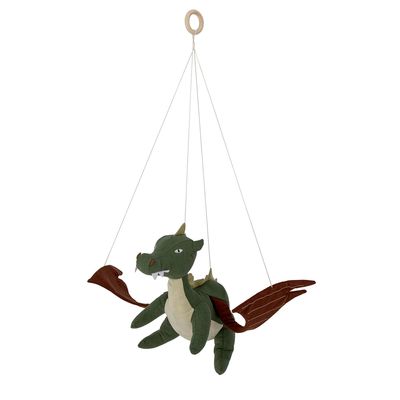 Decorative objects - Malvin Mobile, Green, Linen - BLOOMINGVILLE MINI