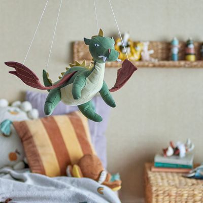 Objets de décoration - Malvin Mobile, Verte, Lin  - BLOOMINGVILLE MINI