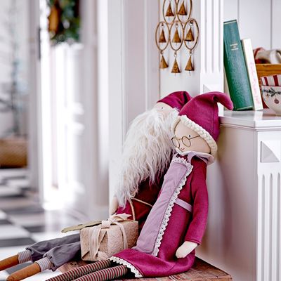 Objets de décoration - Jingle Déco, Rouge, Lin  - BLOOMINGVILLE MULTIBRAND HOUSE