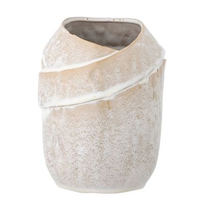Vases - Abeera Vase, Nature, Stoneware  - BLOOMINGVILLE MULTIBRAND HOUSE
