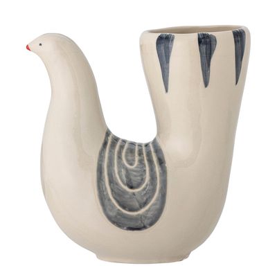 Vases - Trudy Vase, White, Stoneware  - BLOOMINGVILLE MULTIBRAND HOUSE