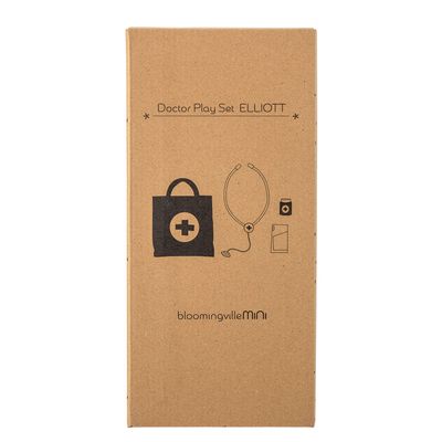 Toys - Elliott Play Set, Doctor, Red, FSC®100%, Lotus Set of 4 - BLOOMINGVILLE MINI