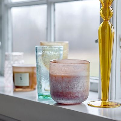 Candles - NO.5-Sea Salt Scent Candle, Brown, Wax  - ILLUME X BLOOMINGVILLE