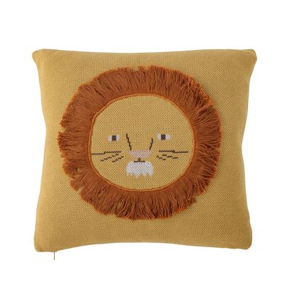 Cushions - Harrison Cushion, Yellow, Cotton OEKO-TEX® - BLOOMINGVILLE MINI