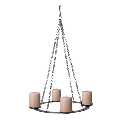Bougeoirs et photophores - Jutta Bougeoir, Noir, Métal - BLOOMINGVILLE MULTIBRAND HOUSE