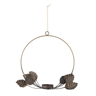 Bougeoirs et photophores - Ivalou Photophore, suspendu, Marron, Métal - BLOOMINGVILLE MULTIBRAND HOUSE