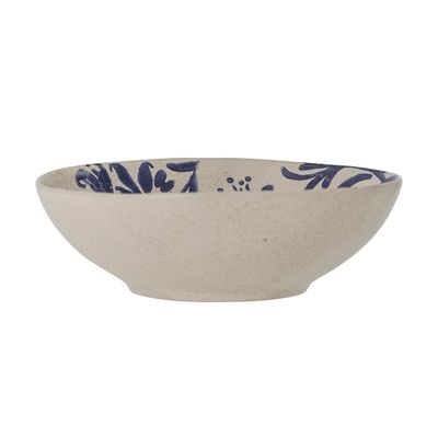 Bowls - Petunia Bowl, Blue, Stoneware  - CREATIVE COLLECTION