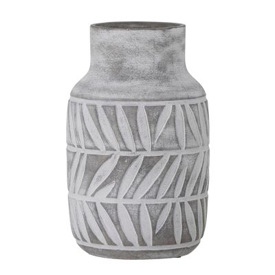 Vases - Saku Vase, Gris, Céramique - BLOOMINGVILLE MULTIBRAND HOUSE