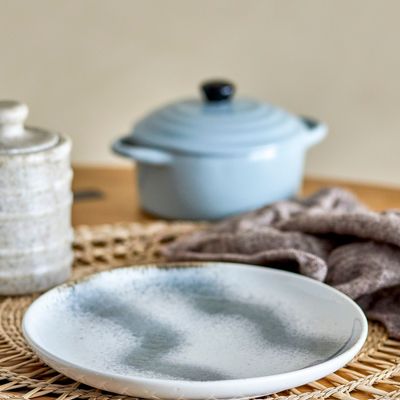 Everyday plates - Paula Plate, Grey, Stoneware  - BLOOMINGVILLE MULTIBRAND HOUSE