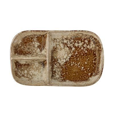 Couverts & ustensiles de cuisine - Risa Assiette de service, Marron, Grès - CREATIVE COLLECTION