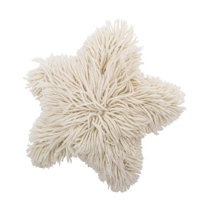 Cushions - Star Cushion, Nature, Wool - BLOOMINGVILLE MULTIBRAND HOUSE